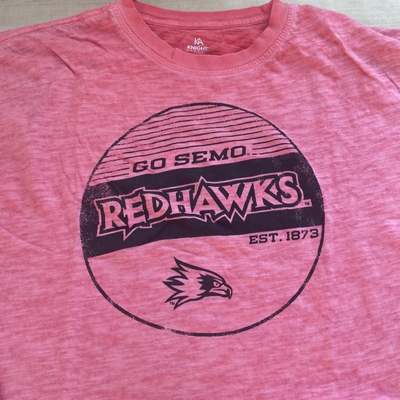Knights Apparel Mens Large RedHawks Tee Shirt. - Picture 2 of 7